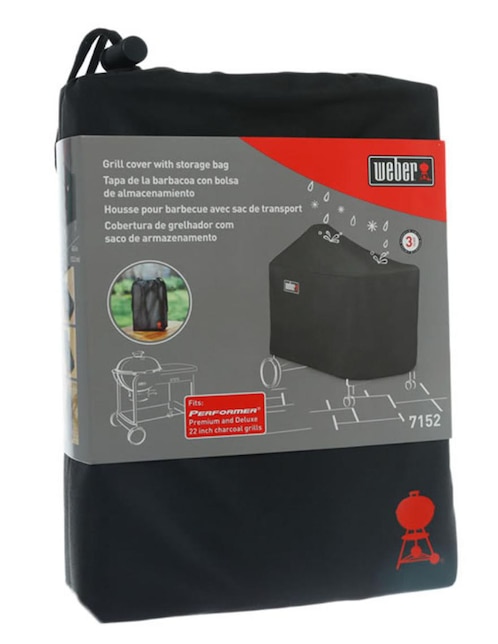 Funda para asador negra 1