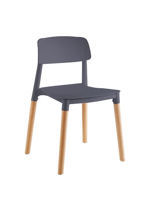 Set de 4 sillas Midtown Concept Estocolmo de plástico