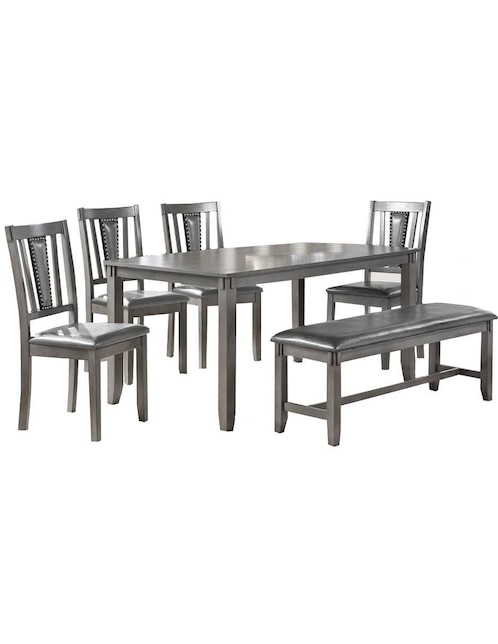 Comedor Poundex para 6 personas