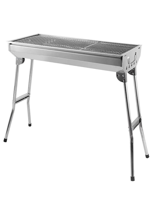 Asador de carbón Aquila AS9877 de acero inoxidable