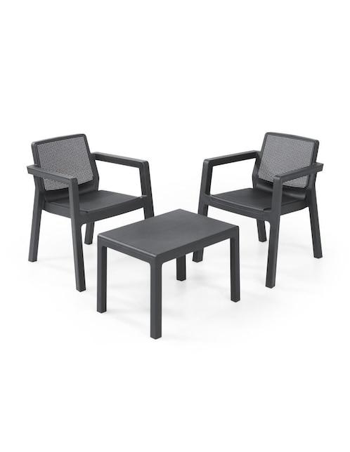Set sala exterior Keter Emily