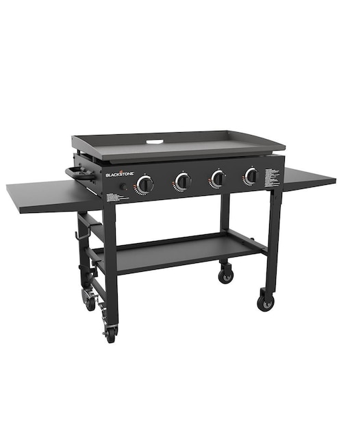 Asador de gas Blackstone de acero inoxidable