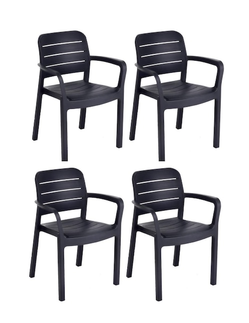 Juego de sillas 4 piezas Tisara Keter