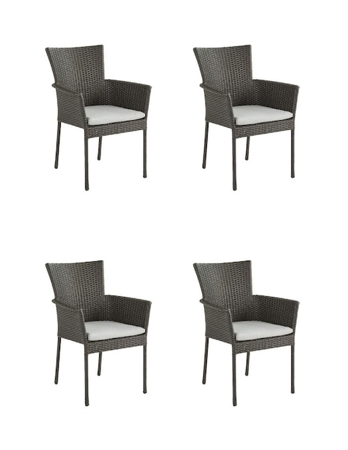 Set de sillas 4 piezas Naterial