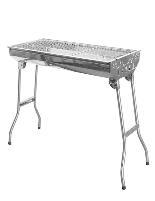 Asador carbón Gardecor ASA-1G de acero inoxidable