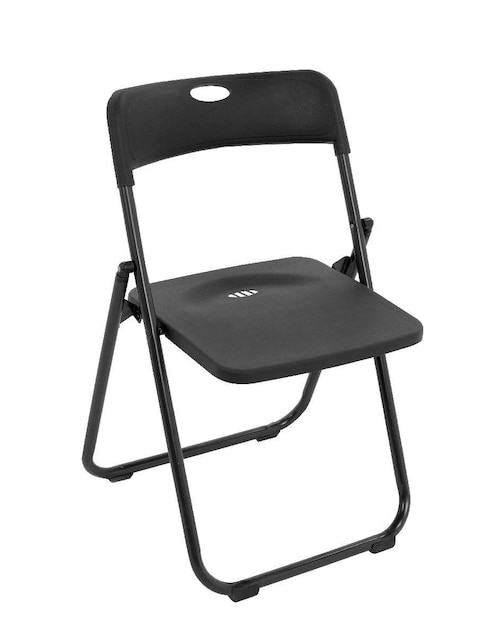 Silla plegable de plástico