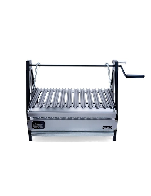 Asador carbón Hobby Grill Pampa Emp 4 de acero inoxidable