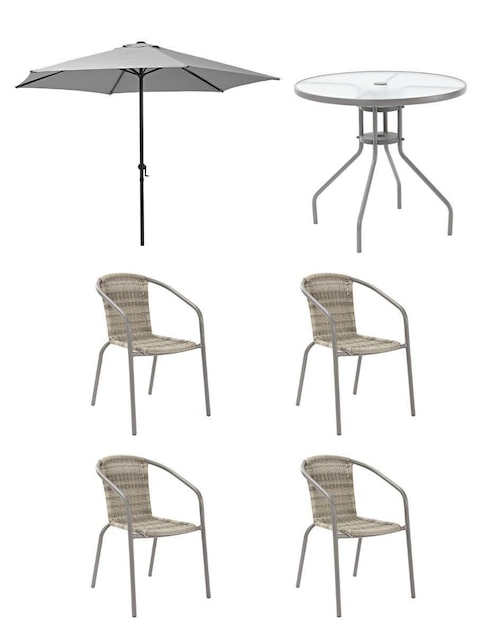 NATERIAL Set terraza Naterial