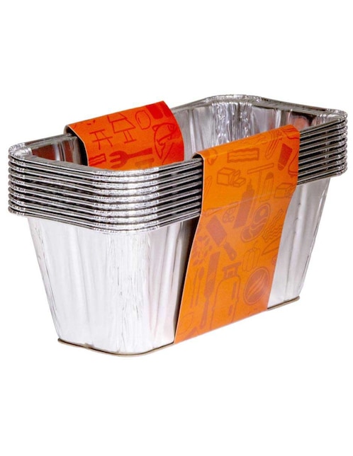 Charola para carbón de aluminio 1