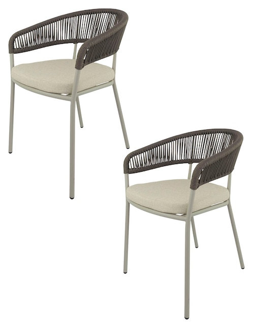 Set de sillas 2 piezas Caribe Haus Outdoor