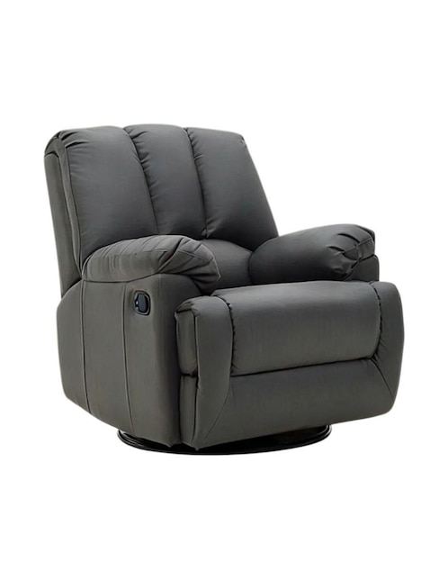 Sillón mecedor Neuss Vanlig de vinipiel