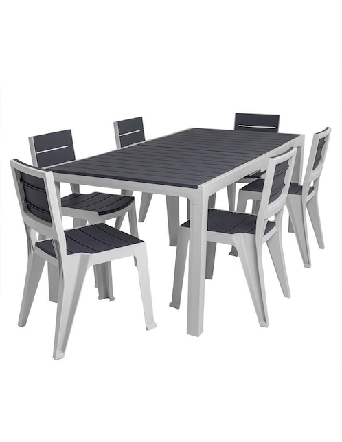 Set comedor exterior MQ ardin 6 puestos ferrara