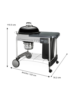 Asador de carbón Weber Performer Deluxe