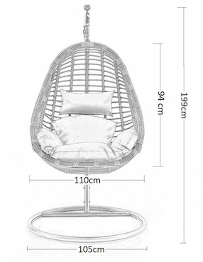Columpio de jardín Lottus