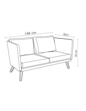 Love seat Haus Outdoor