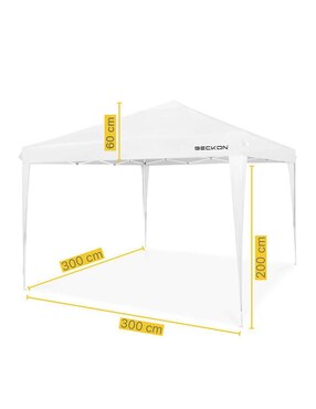 Carpa Beckon ancho 300 cm x largo 300 cm