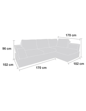 Chaise lounge Pisa Kessa de lino