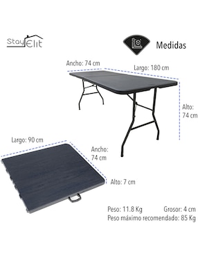 Mesa plegable Stay Elit