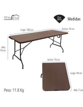 Mesa plegable Stay Elit