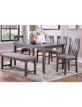 Comedor Poundex para 6 personas