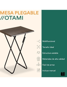 Mesa plegable Mubson