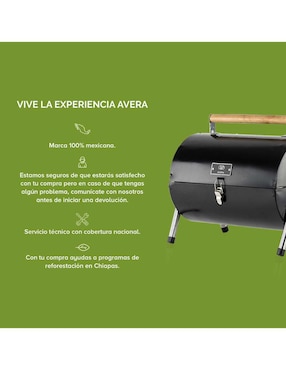 Asador de carbón Avera ACB01
