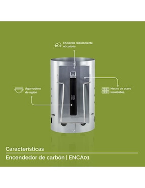 Asador de carbón Avera ENCA01