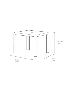 Mesa armable Keter