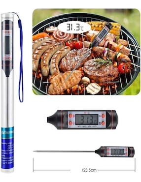Set utensilios para asar Genérica de acero inoxidable