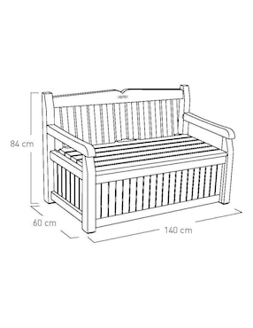 Banco Eden Garden Bench Keter
