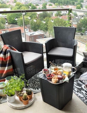 Set sala exterior Keter Iowa Balcony