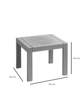 Mesa de centro armable Victoria Keter
