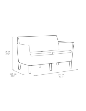 Set sala exterior Keter