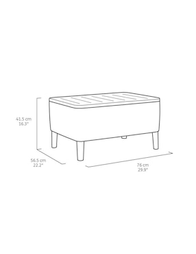 Set sala exterior Keter