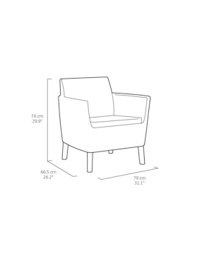 Set sala exterior Keter