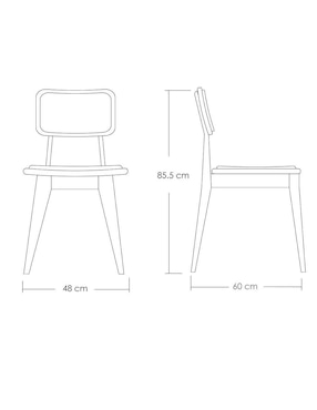 Silla Paris Ilios Innova de madera
