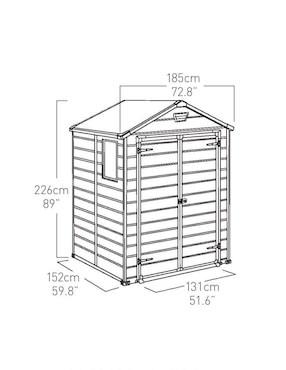 Bodega exterior Keter