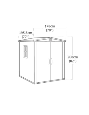 Bodega exterior Keter