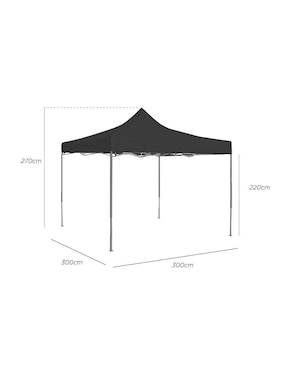 Carpa Vanlig ancho 300 cm x largo 300 cm