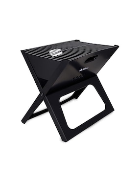 Asador De Carbón Hikeo 83356-bl De Acero Inoxidable