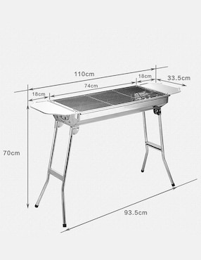 Asador de carbón Aquila AS9884
