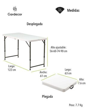Mesa auxiliar Easy Shop Gardecor