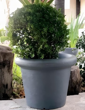Maceta New Garden de plástico con sistema automático de riego