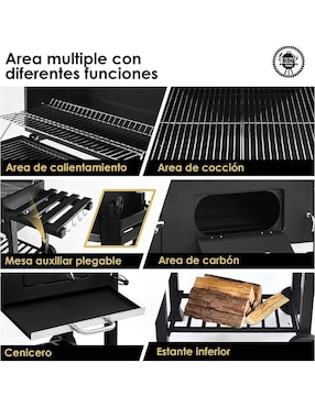 Asador de carbón Aquila Master