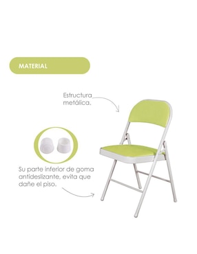 Silla plegable Ilios Innova de metal