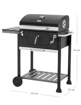 Asador de carbón Heuman Brand