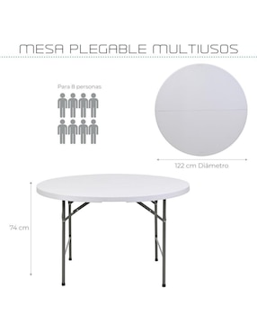 Mesa plegable Eke Life Home