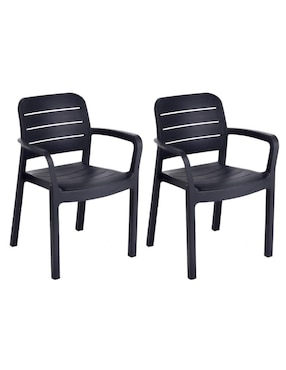 Juego de sillas 2 piezas Keter Tisara