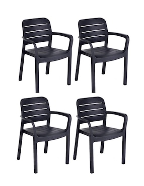 Juego de sillas 4 piezas Tisara Keter