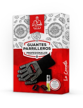 Set BBQ La Carnita de acero inoxidable para parrilladas